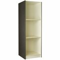 I.D. Systems 29'' Deep Dark Elm 3 Compartment Instrument Storage Cabinet 89432 278429 Z020 53832429Z020